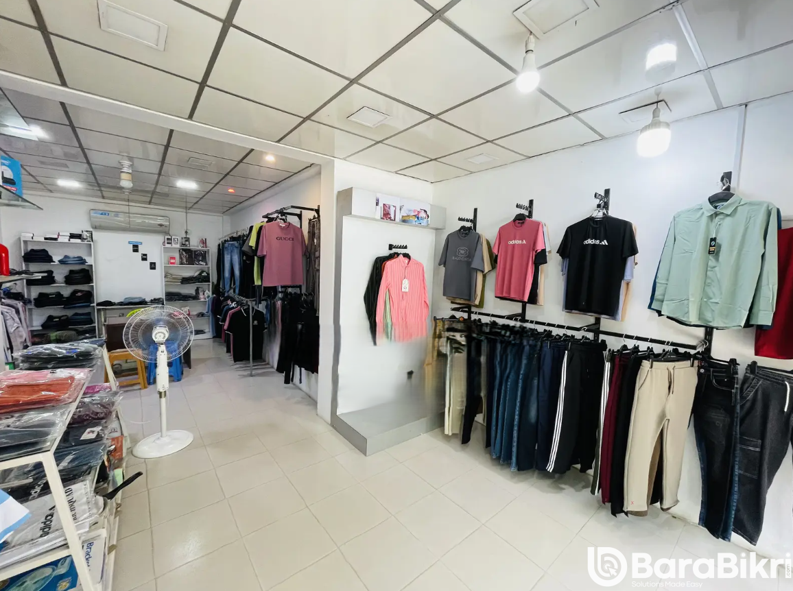 "Ready showroom position sale in Shibganj Sylhet