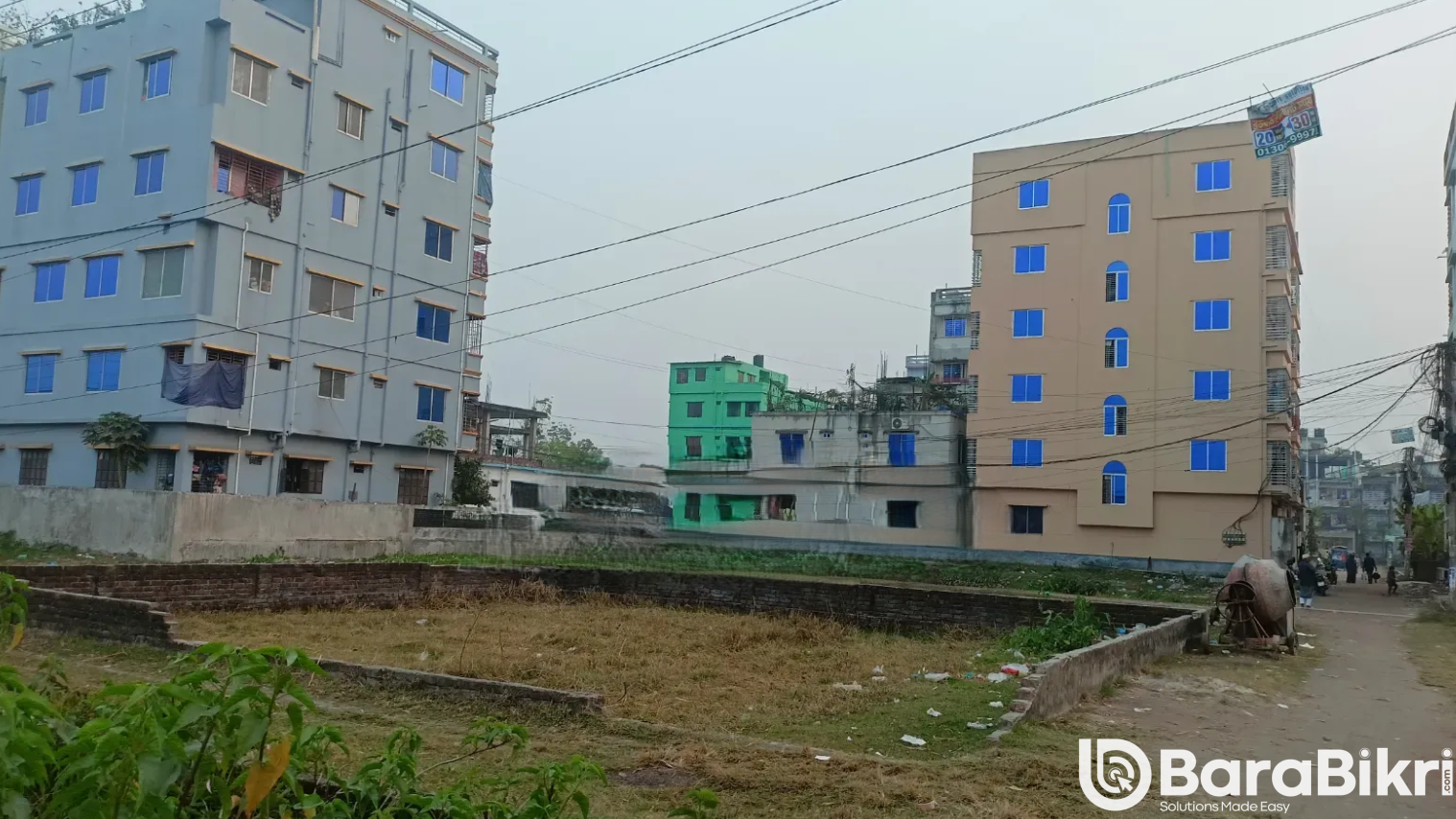 Land for sale in Barishal Notun Bazar