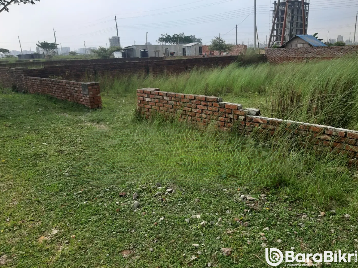 Bashundhara P block plot sale