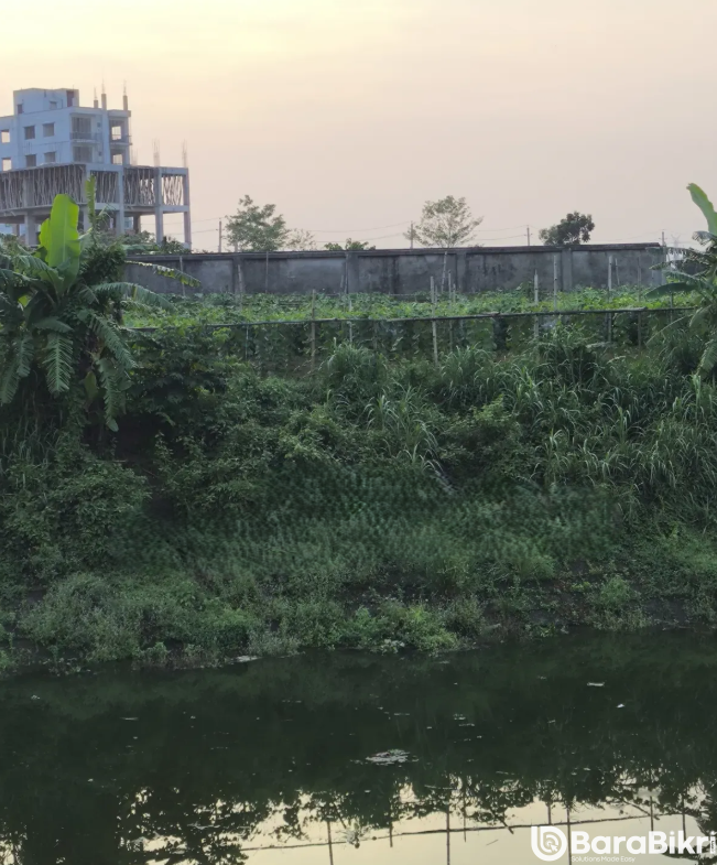 8 katha ready plot for sale in RAJUK Purbachal sector 15 with updated mutation documents and 54 ft road