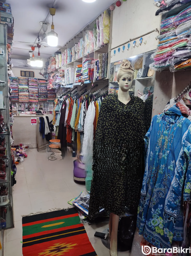 Furnished women's boutique shop handover Mirpur