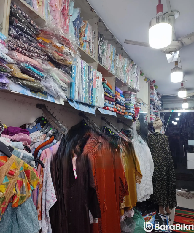 Furnished women's boutique shop handover Mirpur