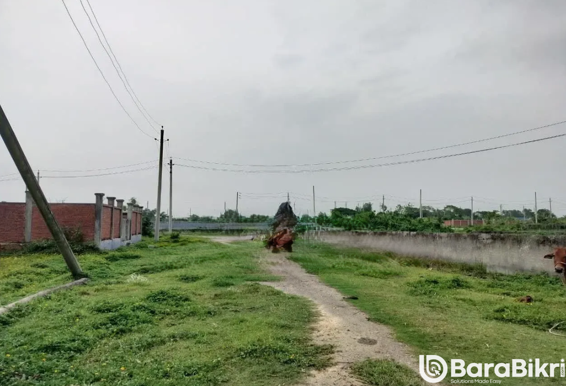 Plot near school and mosque Sector 20 Purbachal