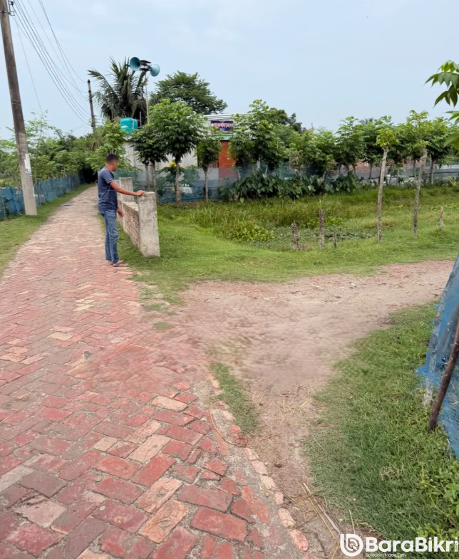 Plot for sale next to mosque Khulna 65 Lakh