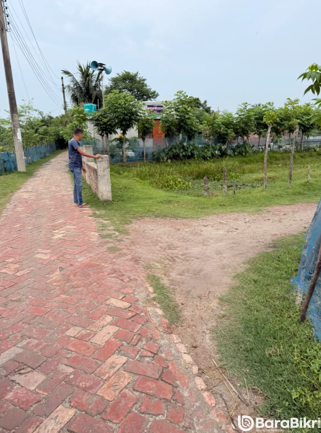 Plot for sale next to mosque Khulna 65 Lakh