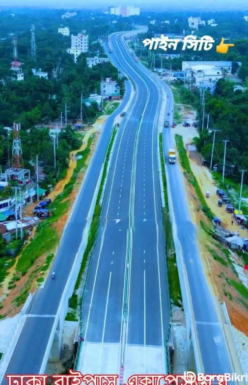 Land on installment near Asian Highway Dhaka