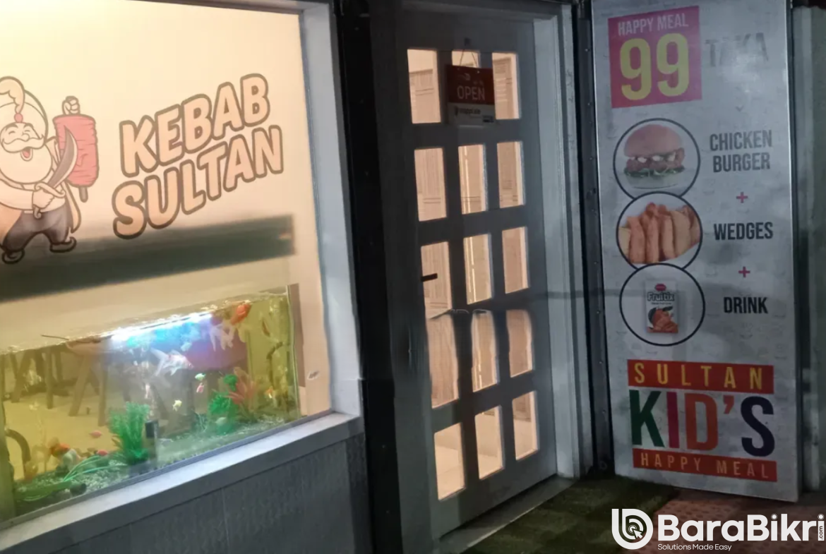 Running restaurant for sale in Sylhet